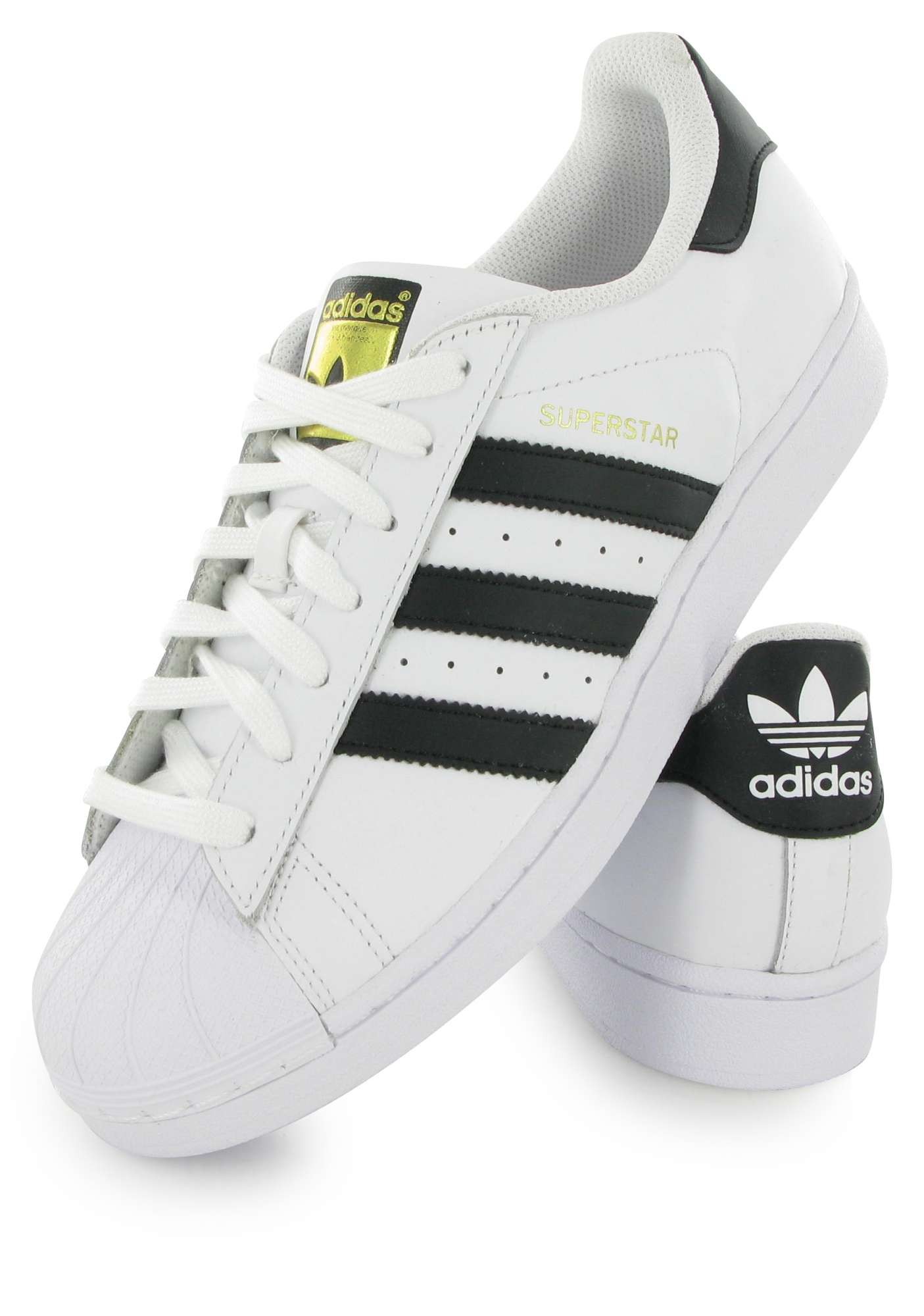 adidas superstar 2 femme blanc et noir